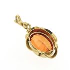 Image 7 of Vintage gold pendant with citrine