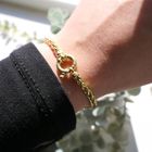 Image 4 of Golden fantasy link bracelet | 19 cm