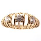 Image 5 of 18-karat gold ring with zirconia | Fantasy design