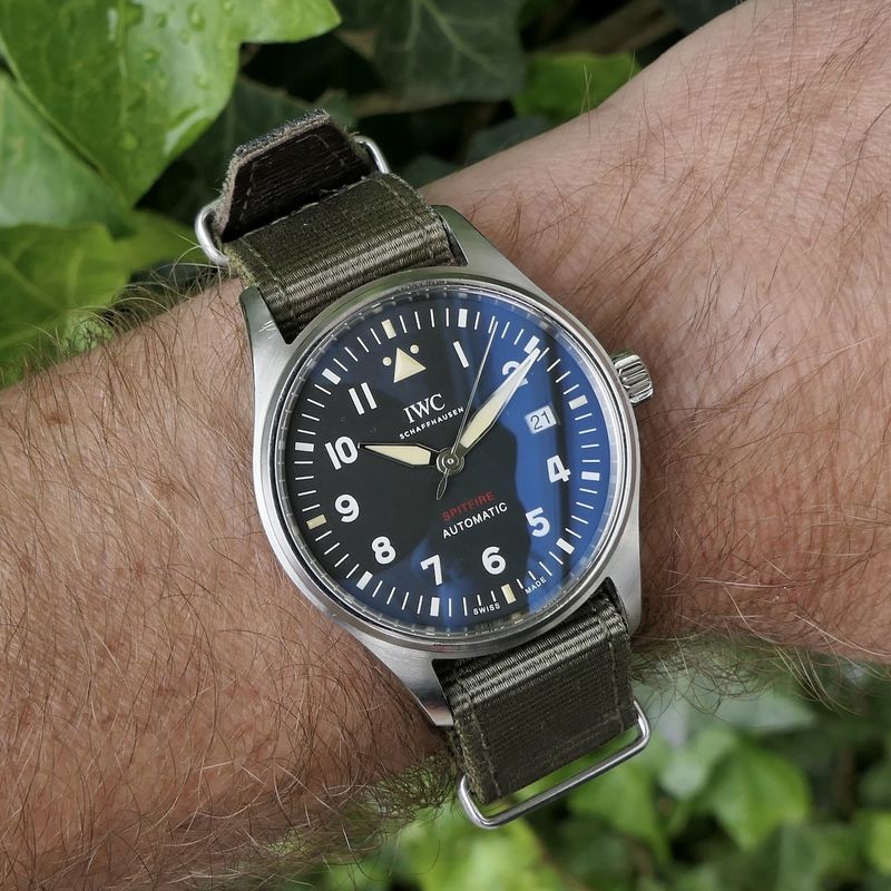 Image 17 of IWC Pilot Spitfire IW326801; Automatic men's watch