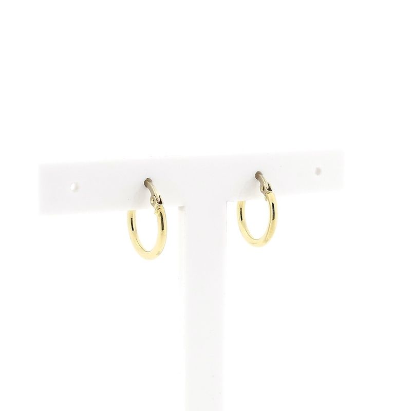 Image 3 of 18K Gold Earrings | Ø 14 mm