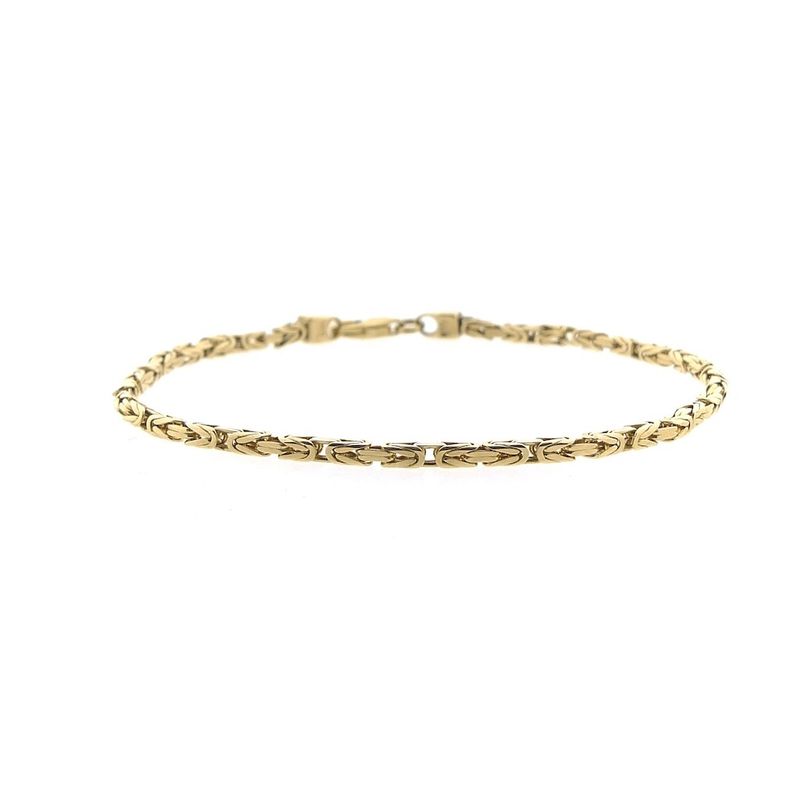 Image 10 of Gold king's link bracelet | 21.5 cm