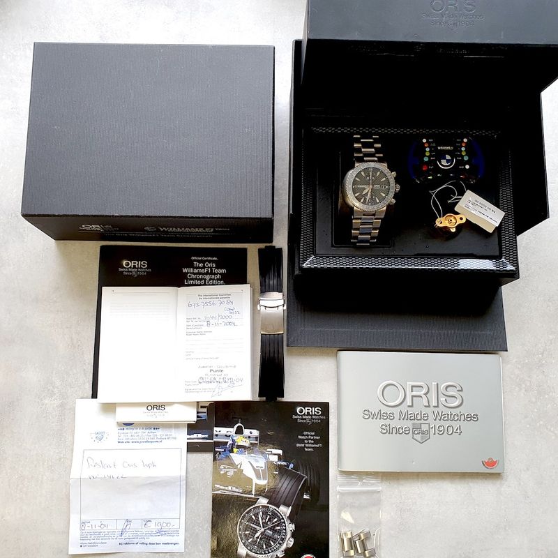 Image 6 of Oris Williams F1 Limited Edition; Men's watch with chronograph