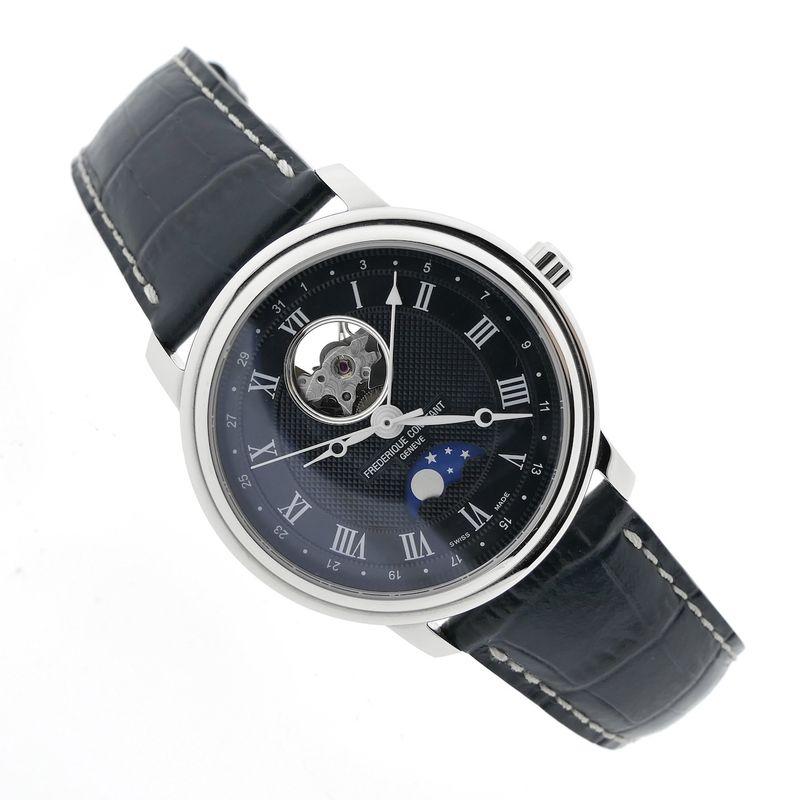 Image 16 of Frederique Constant Classics Moonphase Hearth Beat FC-335MCNW4P26; Automatic men's watch
