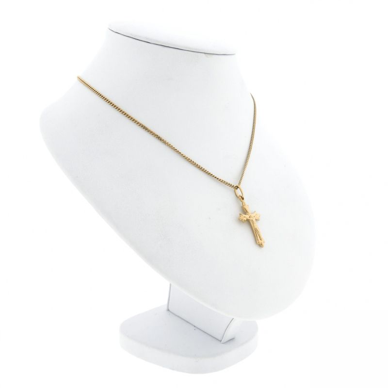 Image 7 of Gold pendant of a cross with corpus