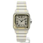 Image 1 of Cartier Santos Galbee; Gold/steel unisex watch