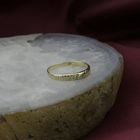 Image 7 of Gold solitaire ring with diamond | 0.01 ct.