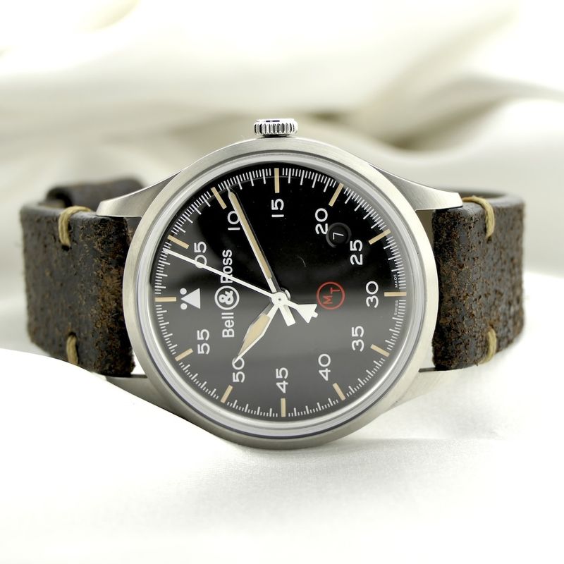 Image 10 of Bell & Ross BR V1-92 Military; Automatic men's watch