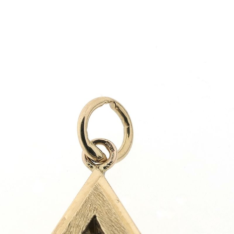 Image 5 of Large gold pendant of a Star of David