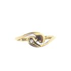 Image 3 of Gold ring with diamond; 0.025 ct. | Toi et moi