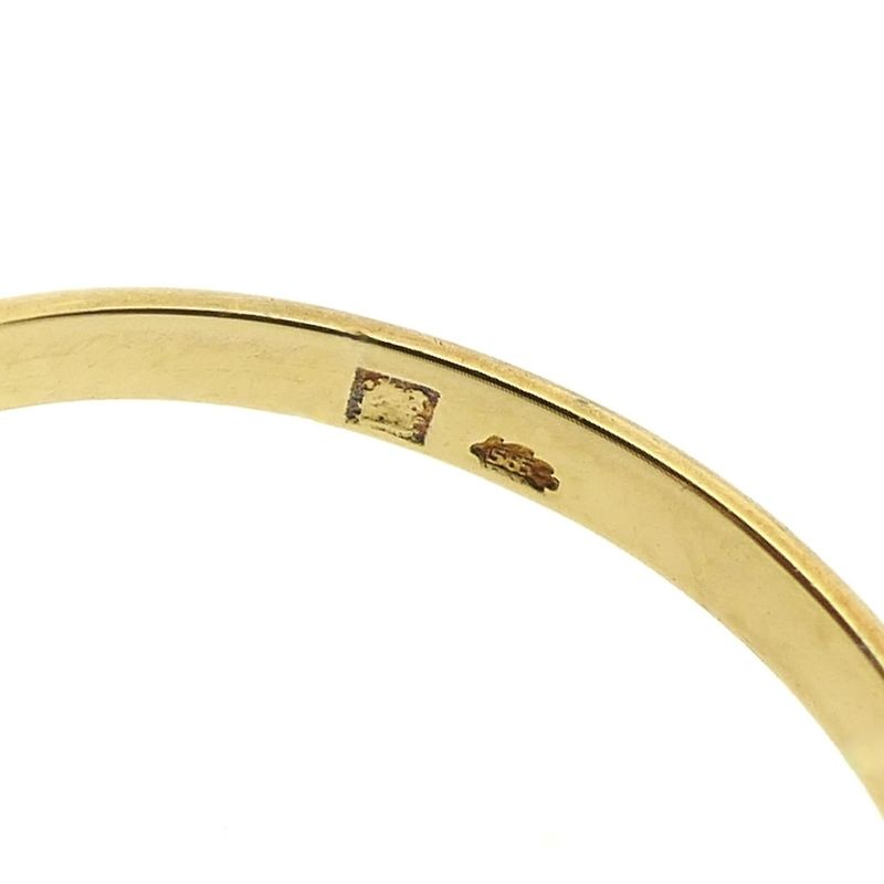 Image 7 of Gold ring with carnelian | Vintage