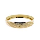 Image 1 of Two-tone gold bangle bracelet; Size M/L