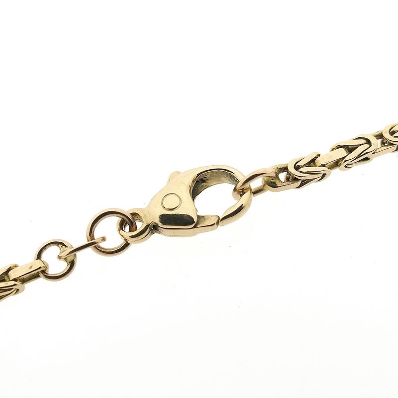 Image 5 of Golden king's link bracelet | 18 cm