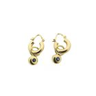 Image 4 of Gold earrings with sapphire