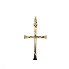 Image 1 of Gold pendant of a cross