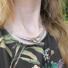Image 3 of Silver necklace with fixed pendant | 42 cm