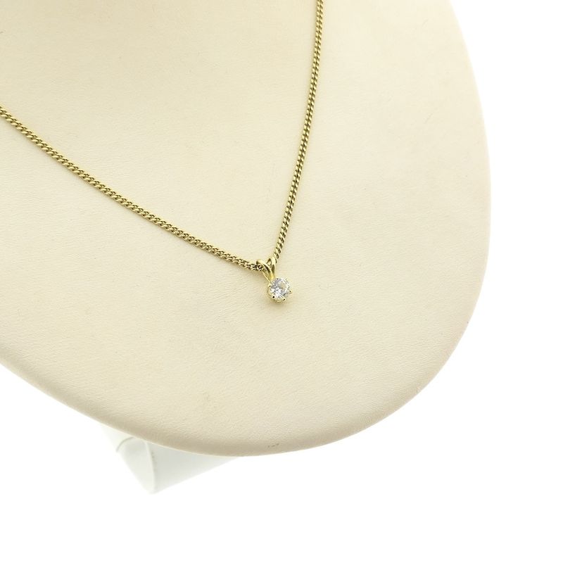 Image 3 of Gold pendant with zirconia