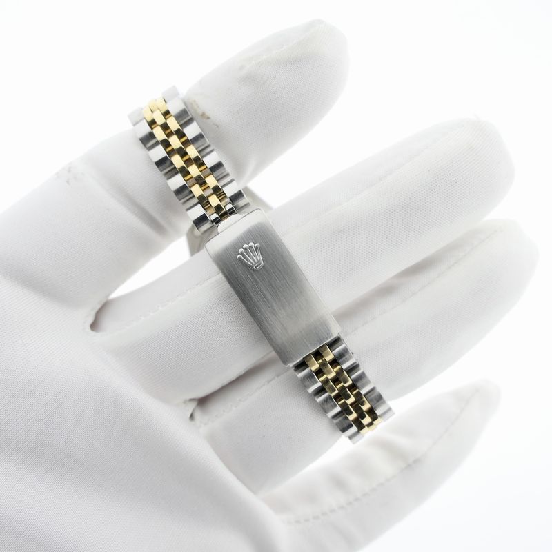 Image 7 of Rolex Lady-Datejust 26mm 69173; 18k. Vintage 18k. gold/steel women's watch