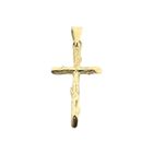 Image 1 of Gold pendant of a cross