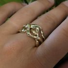 Image 2 of Golden puzzle ring