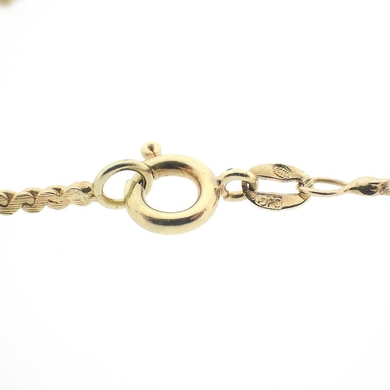 Image 6 of Gold necklace with fixed pendant | 43.5 cm