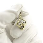Image 7 of Vintage gold pendant with diamonds; 0.06 ct.