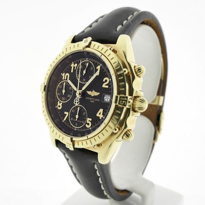 Image 2 of Breitling Chronomat 18k gold men's watch with chronograph