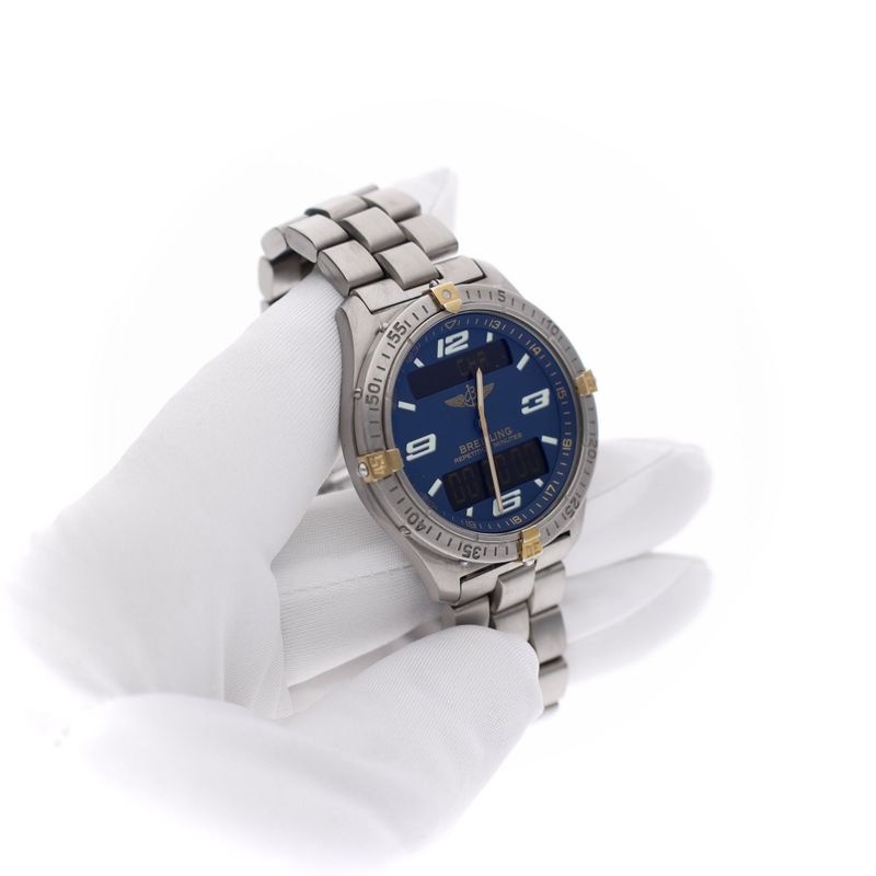 Image 13 of Breitling Aerospace 40mm F65362; Titanium Men's Watch