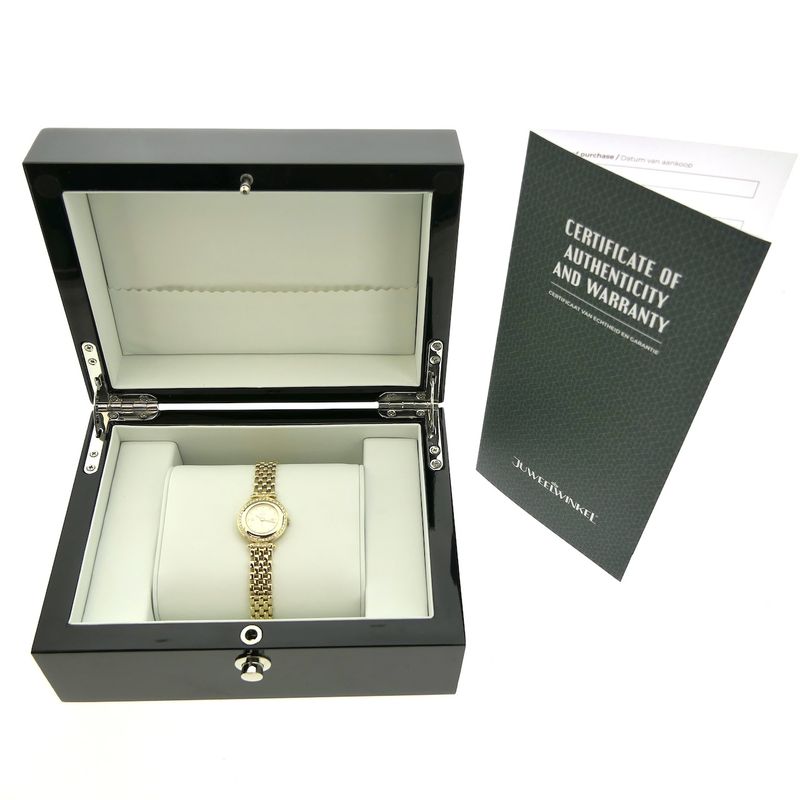 Image 15 of Chopard Geneva Classic 884.1; Vintage 18k gold women's watch with diamonds