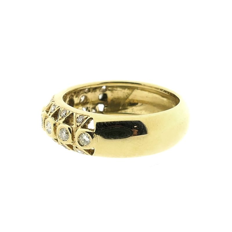 Image 6 of Gold ring with diamond | 0.48 ct.