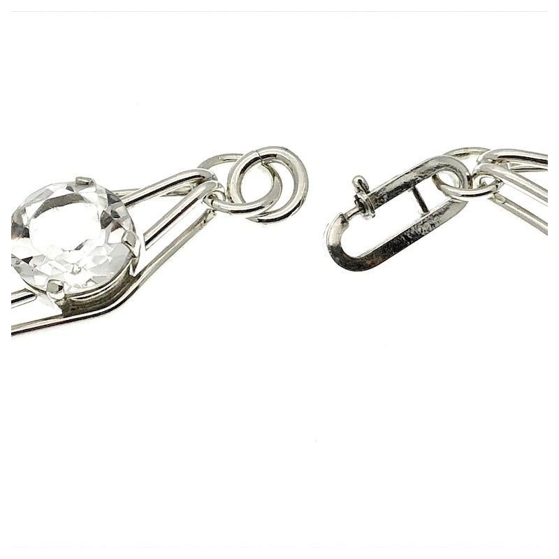 Image 3 of Silver fantasy bracelet set with zirconia stones