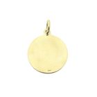 Image 6 of Gold zodiac sign pendant; Cancer