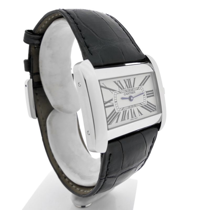 Image 3 of Cartier Tank Divan 2600; Dames horloge in full-set