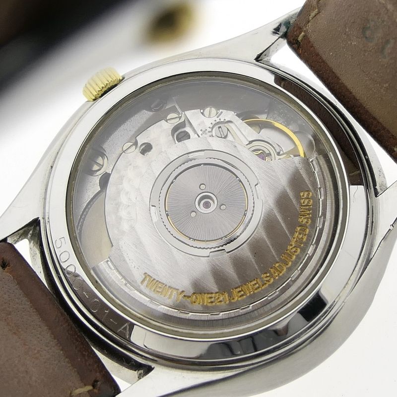 Image 9 of Chronoswiss Kelek; Automatic vintage moonphase/calendar movement