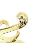 Image 5 of Gold brooch of the letter A