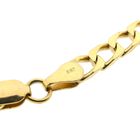 Afbeelding 3 van 9 karaat platte/wijde gourmetschakel ketting