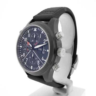 Image 2 of IWC Pilot's Watch Double Chronograph 'Topgun' IW379901; Automatic men's watch