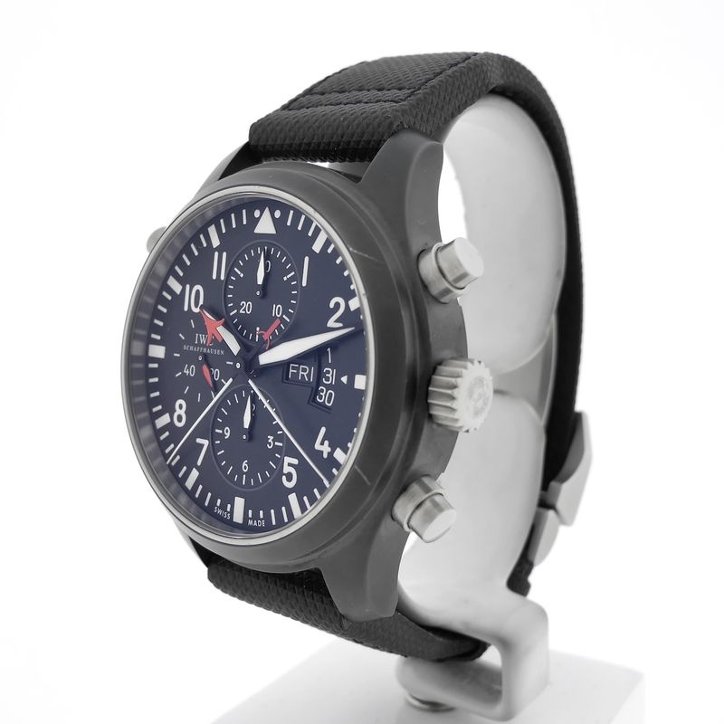 Image 2 of IWC Pilot's Watch Double Chronograph 'Topgun' IW379901; Automatic men's watch
