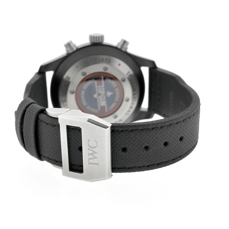 Image 12 of IWC Pilot's Watch Double Chronograph 'Topgun' IW379901; Automatic men's watch