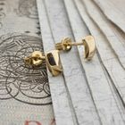 Image 2 of Golden fantasy stud earrings