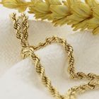 Image 2 of Twisted Gold Chain Necklace | 60.5 cm