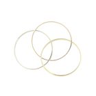 Image 5 of Tricolor gold trinity ring