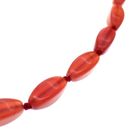 Image 5 of Carnelian bead necklace with gold decorative clasp