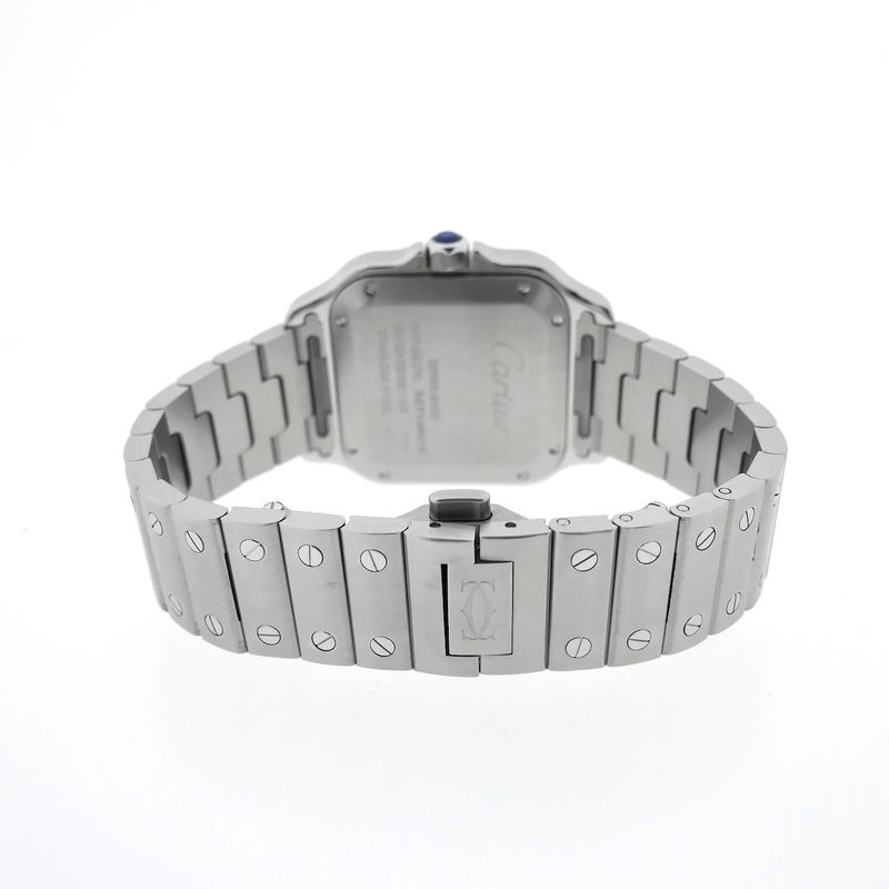 Image 8 of Cartier Santos 'Medium' 4075 WSSA0029; Automatic unisex watch