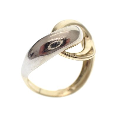 Image 1 of Two-tone gold fantasy ring