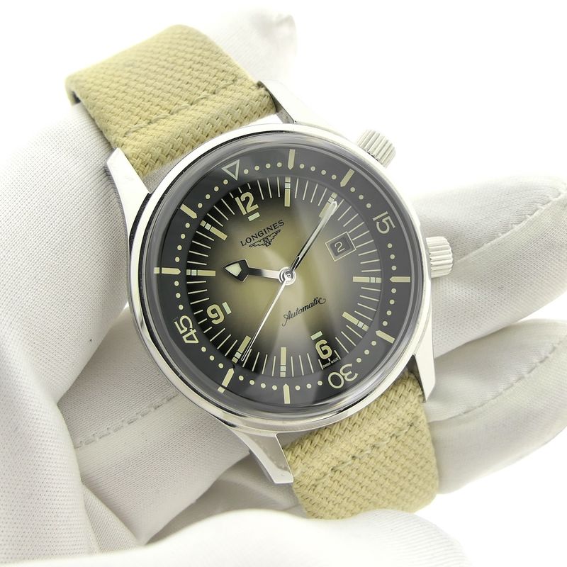 Image 5 of Longines Legend Diver L3.374.4.30.2; Automatic watch