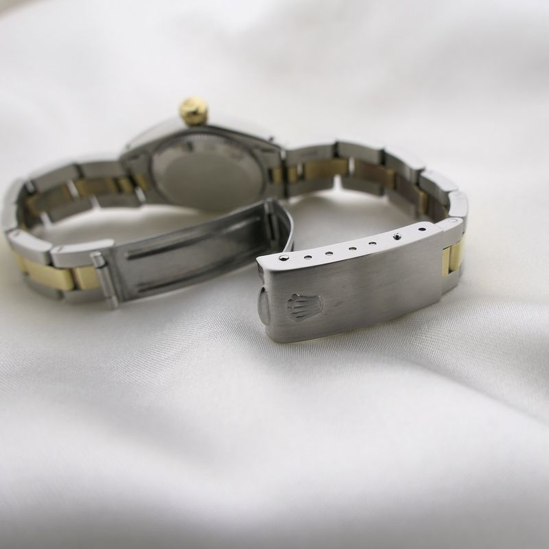 Image 16 of Rolex Oyster Perpetual 6719; Vintage gold/steel ladies' watch