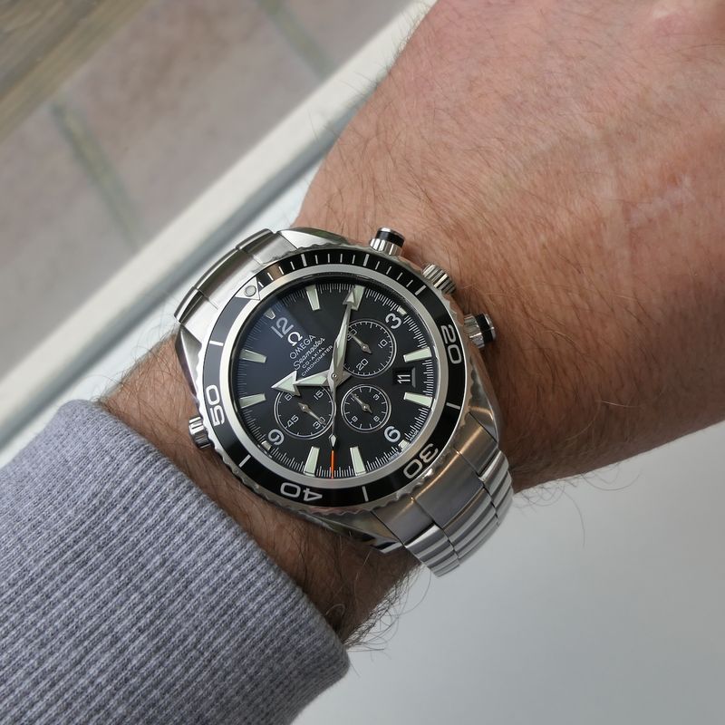 Image 16 of Omega Seamaster Planet Ocean 600m 2210.50.00; Chronograph men's watch