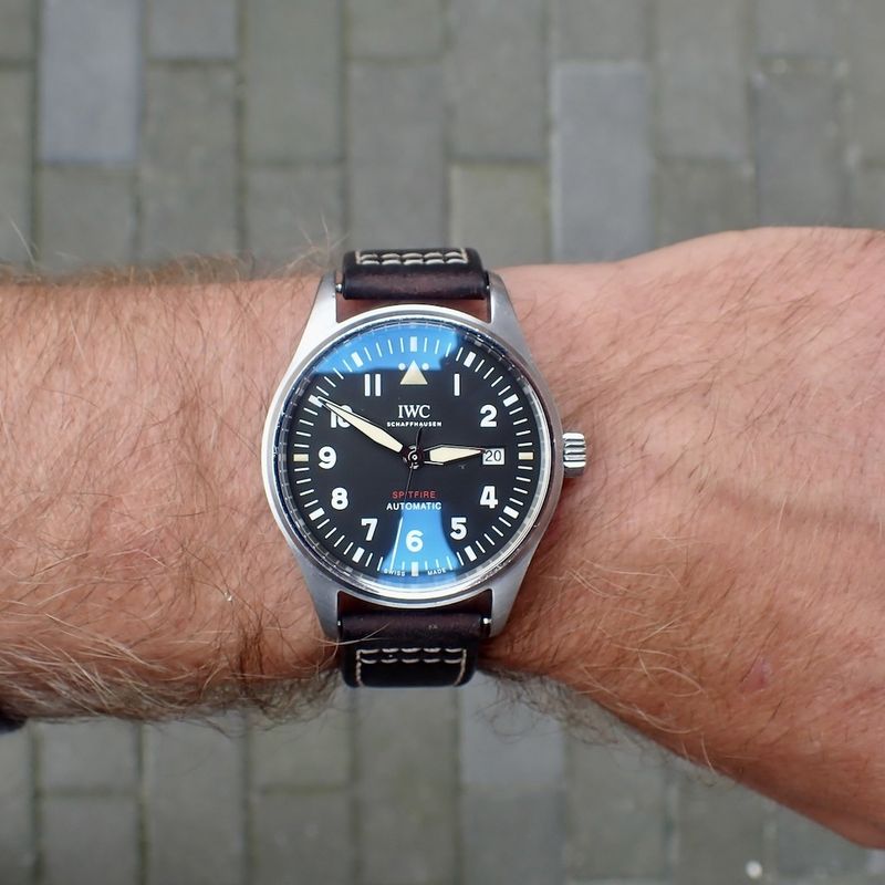 Image 15 of IWC Pilot's Watch Spitfire; Automatic men's watch
