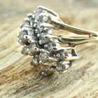 Image 5 of 10 carat exclusive cocktail ring with diamonds approx. 0.76 ct.